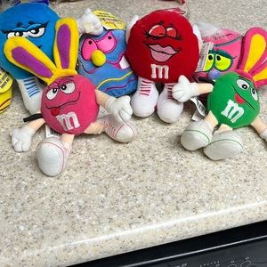 Seven Stuffed M&M’s